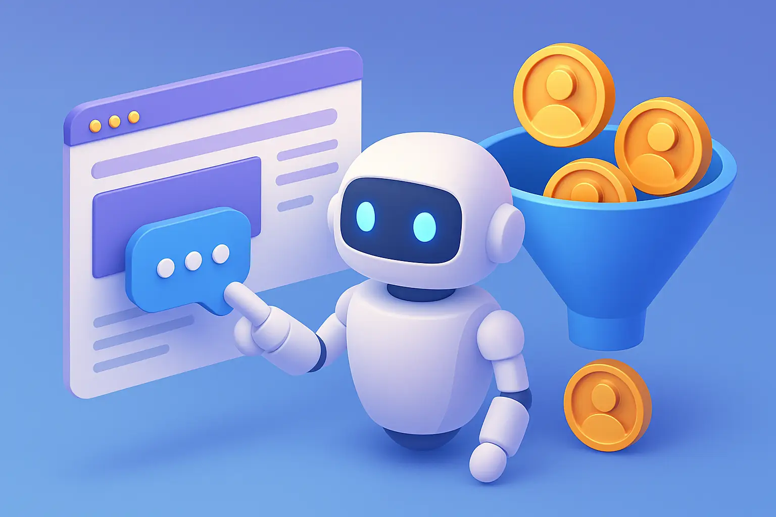 Chatbot que convierte visitas en leads de verdad