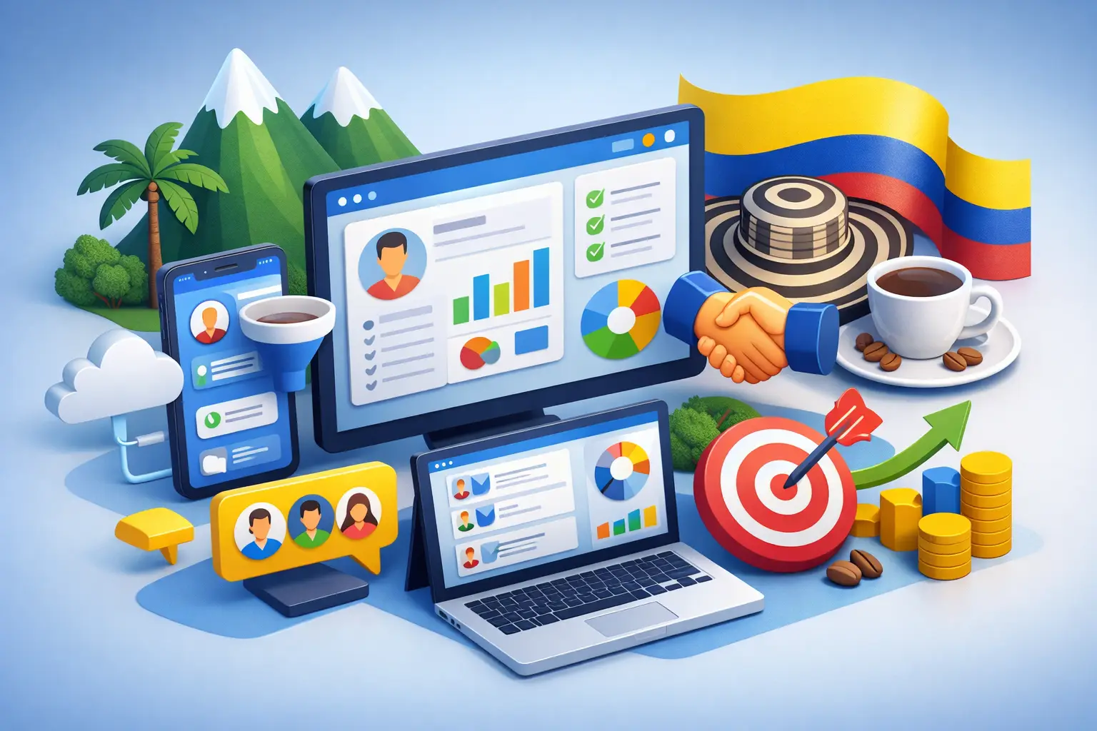 Mejor CRM para pymes en Colombia